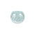 Vietri Nuvola Light Blue and White Small Round Vase