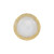 Vietri Rufolo Glass Gold Brushstroke Canape Plate