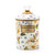 MacKenzie Childs Wildflowers Enamel Medium Canister - Blue