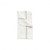 Casafina Carolina Napkin White - Caramel 50% Linen  - Set of 2