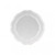 Casafina Impressions Dinner Plate - White with Gold Rim - Set of 6