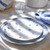 Casafina Nantucket Salad/Dessert Plate - White Dots - Set of 6