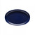 Casafina Pacifica Platter Oval 13 inch - Blueberry