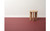 Chilewich Bamboo Floor Mat 46X72 - Cranberry 46 inch x 72 inch