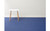 Chilewich Mini Basketweave Floor Mat 30X106 - Indigo 30 inch x 106 inch