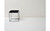 Chilewich Mini Basketweave Floor Mat 46X72 - White 46 inch x 72 inch