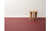 Chilewich Bamboo Floor Mat 30X106 - Cranberry 30 inch x 106 inch