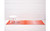 Chilewich Domino Shag Runner 24X72 - Apricot 24 inch x 72 inch