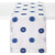 Bodrum Confetti Blue Navy 90 inch Table Runner