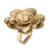Bodrum Camellia Gold Napkin Ring (Set of 4)