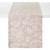 Bodrum White Bloom Beige 90 inch Table Runner