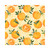 Le Cadeaux Fleur Dorange Table Cloth 69x69 Inch