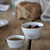 Costa Nova Ramekin/Butter Dish - Red Trim (Beja) - Set of 6