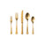 Costa Nova Flatware 5Pc Set - Gold (Prado)