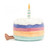 Jellycat Amuseable Rainbow Birthday Cake Large