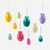 180 Degrees Flocked Hanging Egg Display (Assorted) Small