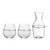 Juliska Graham Carafe & Stemless Red Wine 3pc Set