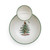 Spode Christmas Tree Serveware 10 Inch Tiered Chip and Dip