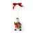 Spode Christmas Tree Black and White Figural Collection Snowwoman Ornament