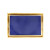 Vietri Florentine Wooden Accessories Cobalt & Gold Medium Rectangular Tray