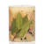 Rosy Rings Bay Garland 6.5 Tall Round Botanical Candle