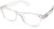 Peepers Clark Clear Reading Glasses +2.50