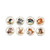 Vietri Wildlife Assorted Condiment Bowls - Set of 8