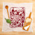 Kei & Molly Flour Sack Dish Towel Dinner - Wine Red