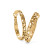 Brighton Contempo Gold Medium Hoop Earrings