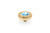 QUDO Ghiare Top Gold/Aquamarine 11mm