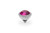 QUDO Top Silver Fabero Fuchsia