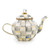 MacKenzie Childs Sterling Check 4 Cup Teapot