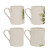 Vietri Foresta Primavera Assorted Mugs - Set of 4