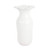 Vietri Ondulata White Large Vase