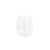 Vietri Nuovo Stripe White Stemless Wine Glass