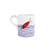 Vietri Pesce Pazzo Red Swimming Fish Mug