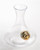 Abigails Lionshead Decanter with Gold