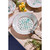 Abigails Casa Nuno Dinner Plate Green 3 Flowers & Shells Set of 2