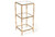 Dessau Home Antique Gold 3-Tier Etagere Home Decor