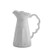 Arte Italica Merletto White Scalloped Pitcher