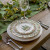 Arte Italica Natale Salad/Dessert Plate