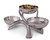 Arthur Court Antler 3 Tiered Bowl Server