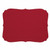 Bodrum Curly Red Oblong Place Mats (Set of 4)