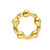 Bodrum Eternity Gold Napkin Ring (Set of 4)
