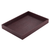 Bodrum Snakeskin Bordeaux Rectangular Tray