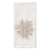 Bodrum Starburst Champagne Embroidered 22 inch Napkin (Set of 4)