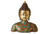 Dessau Home Brass Buddha With Stone Inlay