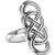 Brighton Interlok Braid Ring - Silver