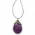 Brighton Neptune's Rings Amethyst Cabochon Convertible Necklace