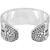 Brighton Pebble Double Hinged Bangle Silver